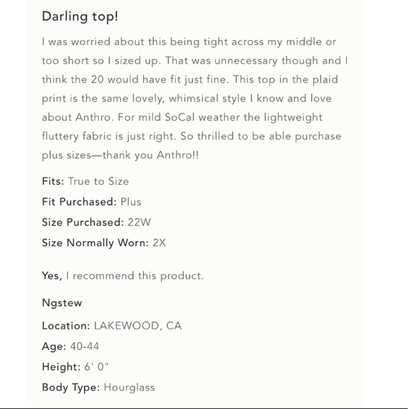 Anthro Maeve Plaid Ruffle Long Sleeve Blouse Top - Picture 14 of 15